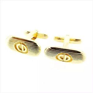 Dior cuffs CD logos Gold hardware Gold Woman unisex Authentic Used T7722
